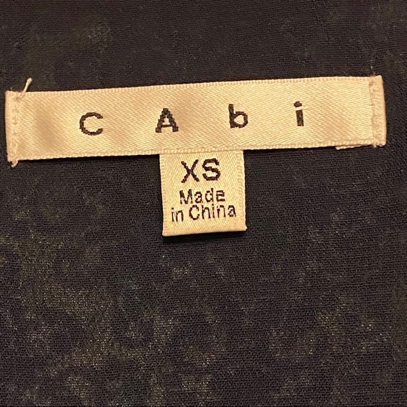 CAbi #107 Border Striped‎ Tank Size XS - Picture 7 of 8